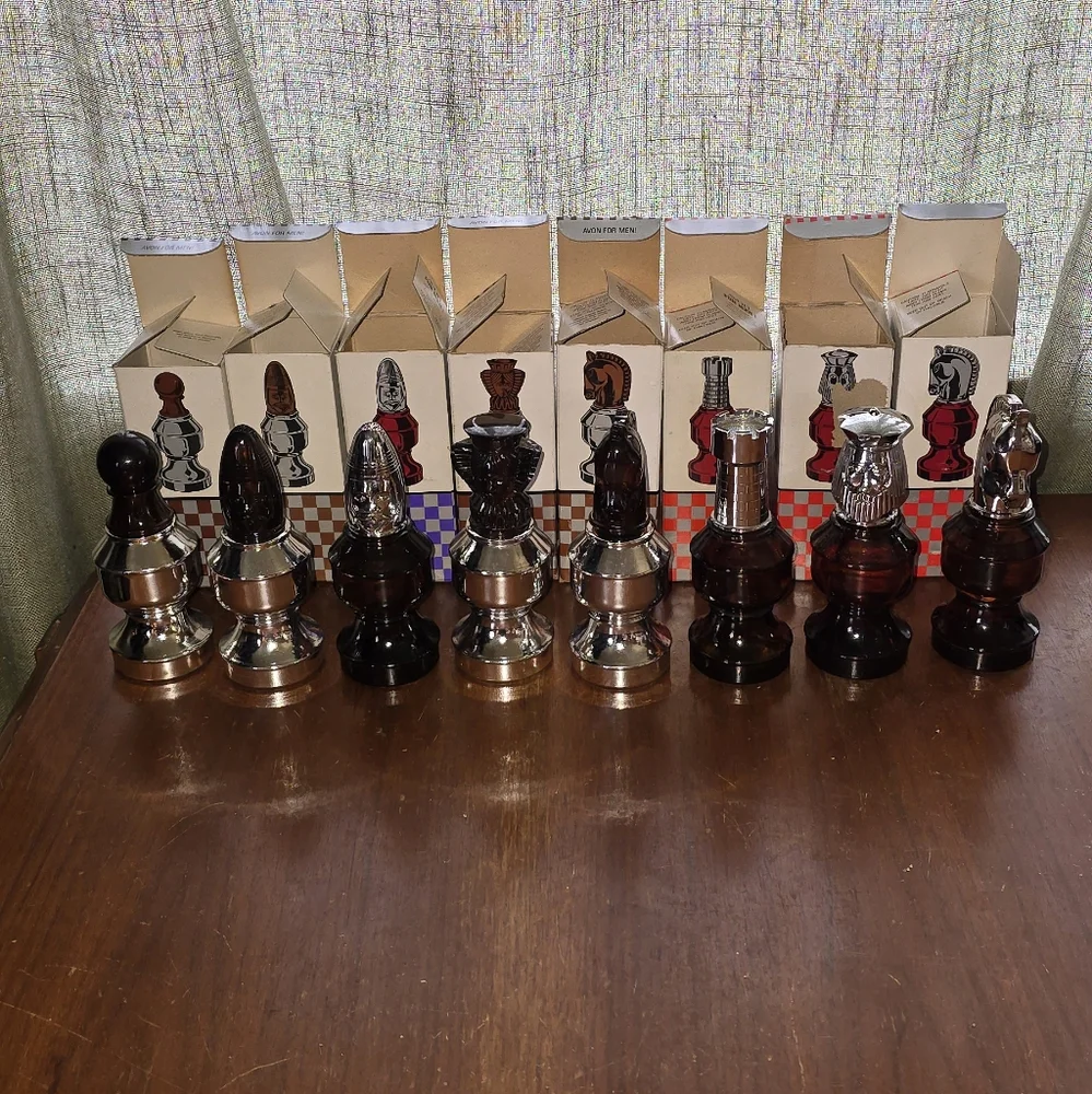 Avon Chess Collectors Pieces!